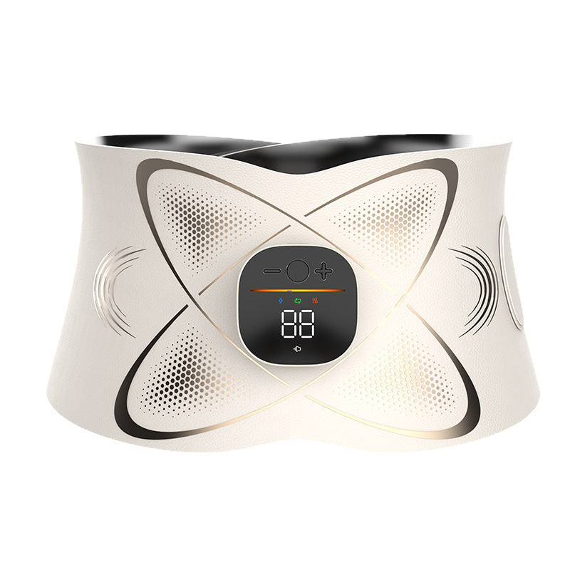 Digital Waist Massage Belt with Adjustable On-Belt Controls