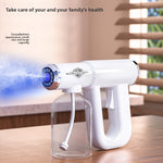 ZEVUMA K12 Rechargeable Fine Mist Sprayer with Blue Light