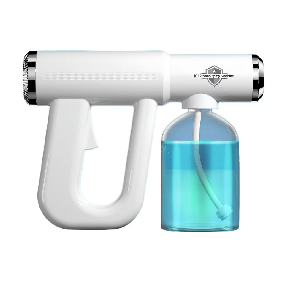 Rechargeable Handheld Fine Mist Sprayer with Blue Light