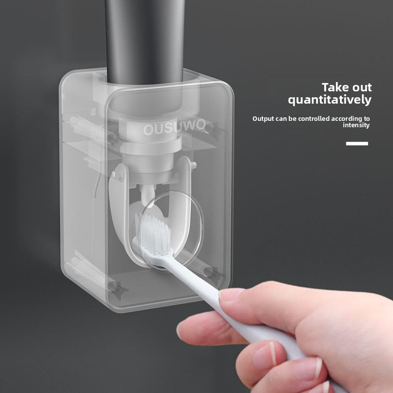 Fully automatic toothpaste dispenser