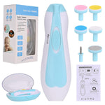 Baby Electric Nail File Kit with LED Light