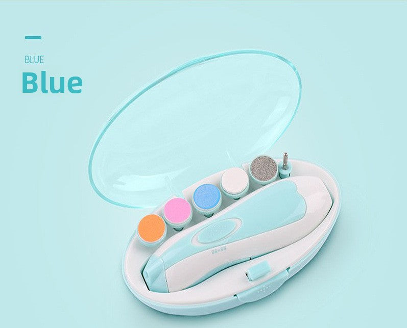 Baby Electric Nail File Kit with LED Light