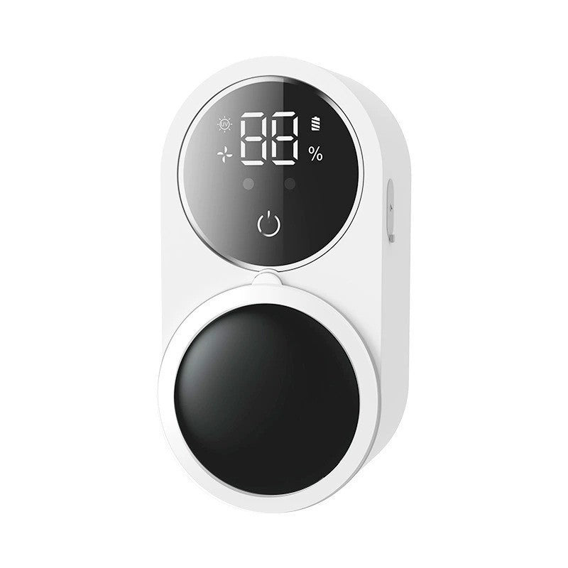 Wall-Mounted Toothbrush Holder with Sensor Cover & Display