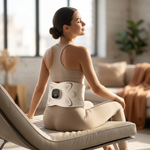 Digital Waist Massage Belt with Adjustable On-Belt Controls