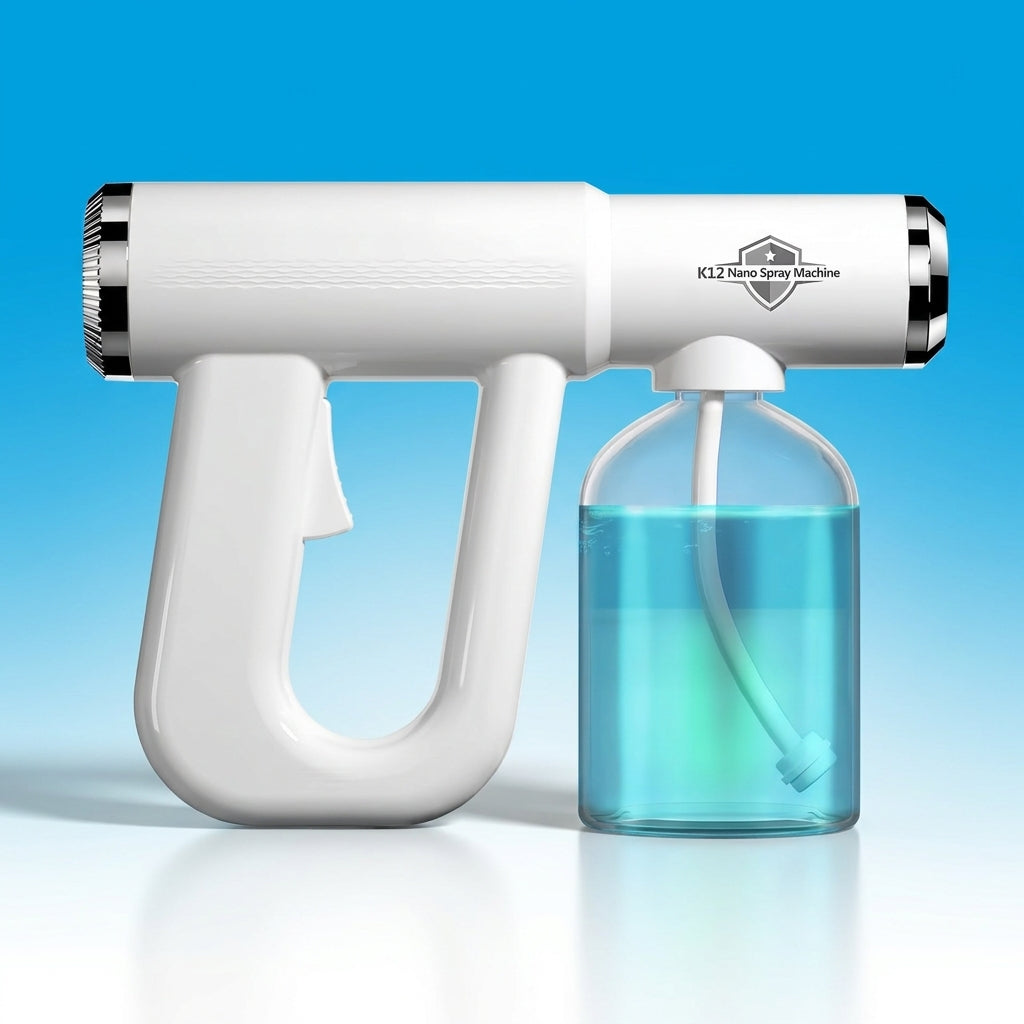 Cordless 300 mL Fine Mist Sprayer with Blue Light