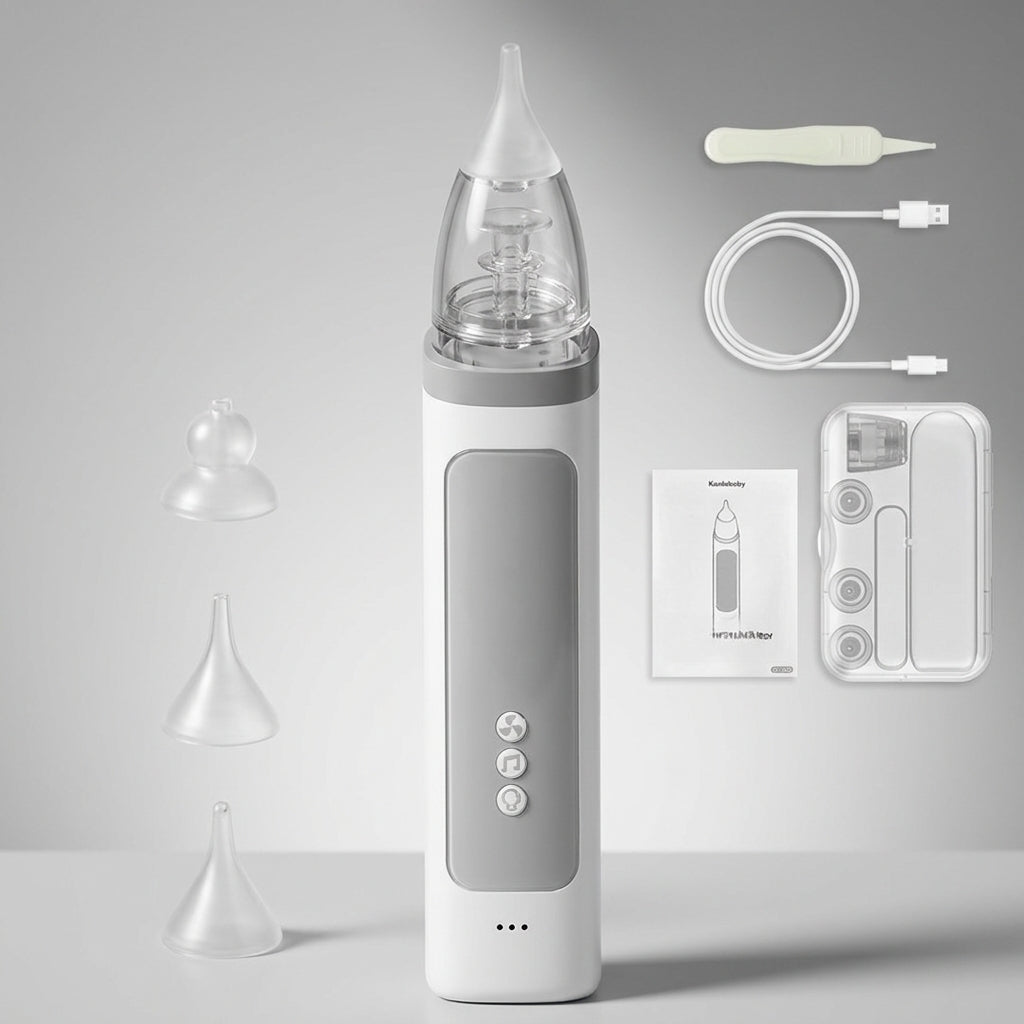 Rechargeable Electric Nasal Aspirator with 3 Levels