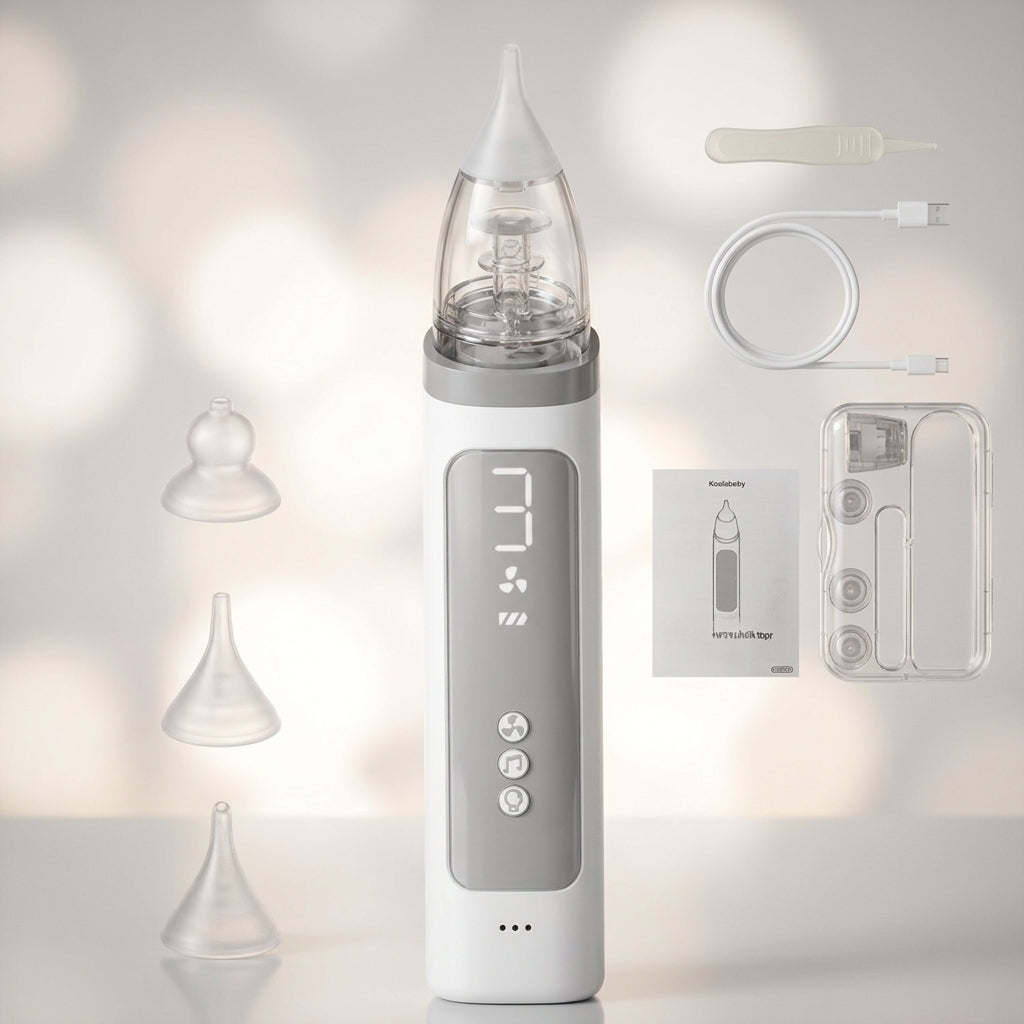 Rechargeable Electric Nasal Aspirator with 3 Levels
