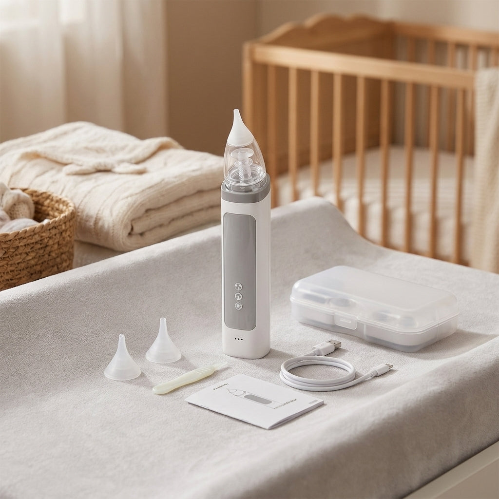 Rechargeable Electric Nasal Aspirator with 3 Levels